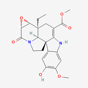 molecular formula C22H24N2O6 B1265120 杰兰替宁 D 