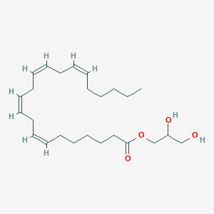 molecular formula C25H42O4 B1265121 2,3-二羟基丙基 (7Z,10Z,13Z,16Z)-二十二-7,10,13,16-四烯酸 