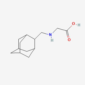 2-(2-Adamantylmethylamino)acetic acid