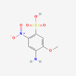 5-Methoxy-2-nitrosulphanilic acid