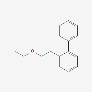 molecular formula C16H18O B12651249 2-(2-Ethoxyethyl)-1,1'-biphenyl CAS No. 94088-38-7