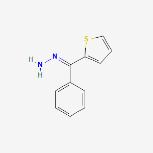 (Z)-Phenyl(2-thienyl)methanone hydrazone