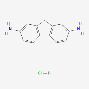 9H-fluorene-2,7-diamine hydrochloride