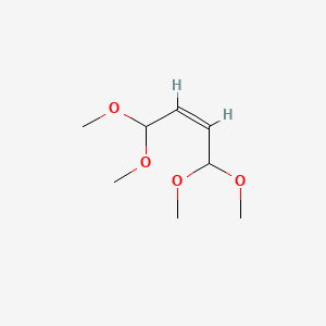 molecular formula C8H16O4 B12651489 1,1,4,4-Tetramethoxy-2-butene CAS No. 6922-38-9