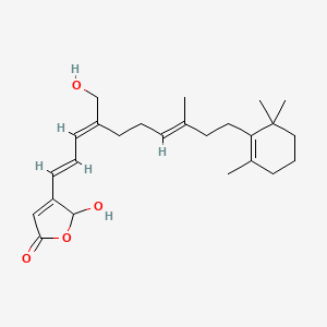molecular formula C25H36O4 B1265153 Aplysinoplide A 