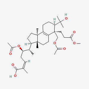 molecular formula C35H54O9 B1265154 巨乳菇素 V 