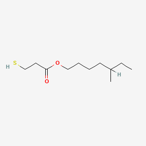 molecular formula C11H22O2S B12651582 5-Methylheptyl 3-mercaptopropionate CAS No. 41004-47-1