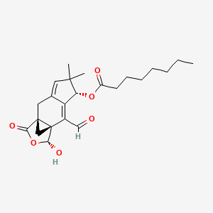 molecular formula C23H30O6 B1265159 Sterelactone C 