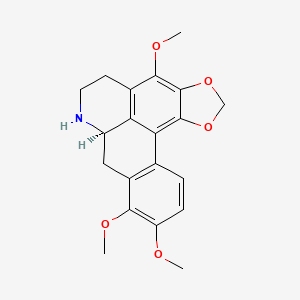 molecular formula C20H21NO5 B1265161 Desmorostratine 
