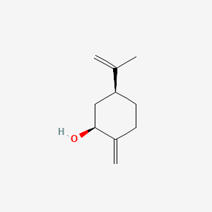 Cyclohexanol, 2-methylene-5-(1-methylethenyl)-, (1S-cis)-