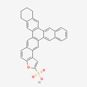 Sulfotrinaphthyleneofuran