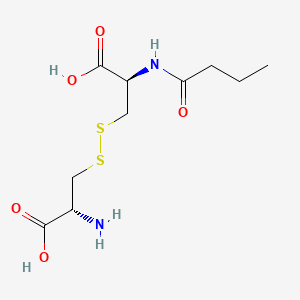 N-(1-Oxobutyl)-L-cystine