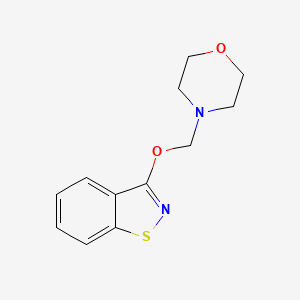 3-(4-Morpholinylmethoxy)-1,2-benzisothiazole