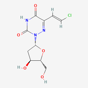 (E)-5-(2-Chlorovinyl)-6-aza-2'-deoxyuridine