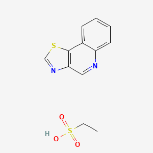 Thiazolo(4,5-c)quinoline, monoethanesulfonate