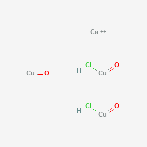 Calcium dichlorotrioxotricuprate(2-)