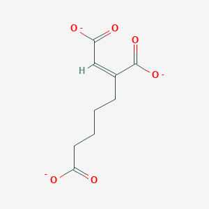 molecular formula C9H9O6-3 B1265177 cis-(Homo)3aconitate 