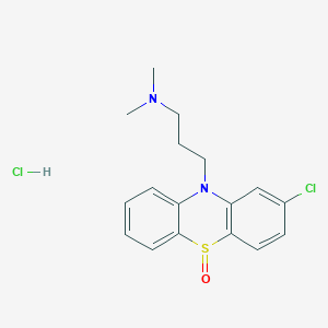 molecular formula C17H20Cl2N2OS B1265178 盐酸奥拉西嗪 CAS No. 316-07-4