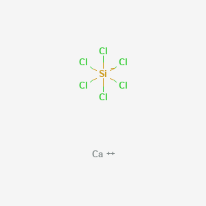 molecular formula CaCl6Si B12651783 Calcium hexachlorosilicate(2-) CAS No. 97158-15-1