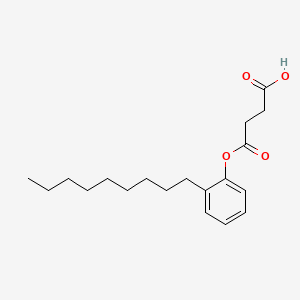 (Nonylphenyl) hydrogen succinate