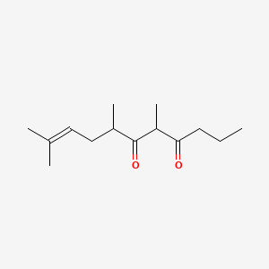 5,7,10-Trimethylundec-9-ene-4,6-dione