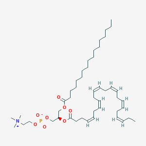 molecular formula C47H82NO8P B1265184 PC(17:0/22:6(4Z,7Z,10Z,13Z,16Z,19Z)) CAS No. 99280-45-2