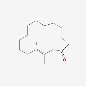 3-Cyclopentadecen-1-one, 3-methyl-