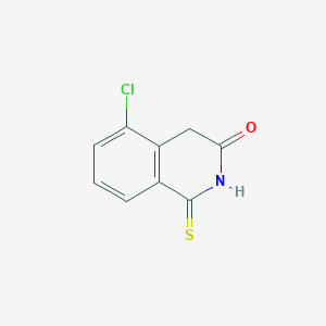 5-chloro-1-sulfanylidene-4H-isoquinolin-3-one