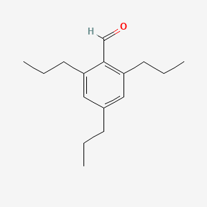 2,4,6-Tripropylbenzaldehyde