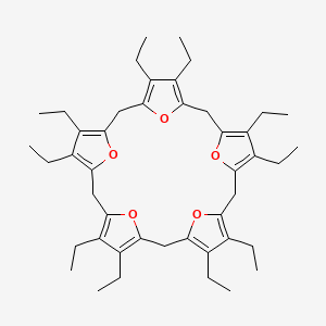 molecular formula C45H60O5 B1265198 β-十乙基五呋喃 