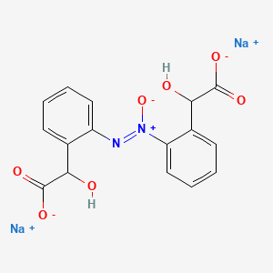 Disodium 2,2'-azoxybis(hydroxyphenylacetate)