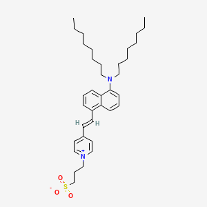 molecular formula C36H52N2O3S B1265201 di-8-ANEPPS 染料 