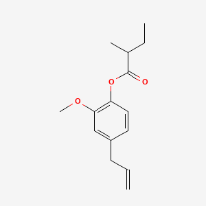 4-Allyl-2-methoxyphenyl 2-methylbutyrate