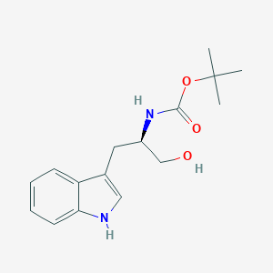 molecular formula C16H22N2O3 B126522 Boc-D-色氨酸醇 CAS No. 158932-00-4