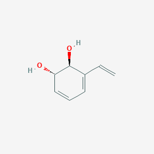 molecular formula C8H10O2 B1265222 (1S,2S)-3-乙烯基环己-3,5-二烯-1,2-二醇 