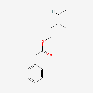 3-Methylpent-3-enyl phenylacetate