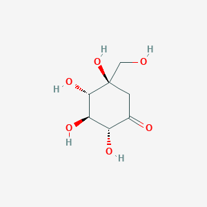 molecular formula C7H12O6 B1265255 5-表-缬醇酮 