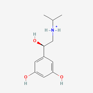 molecular formula C11H18NO3+ B1265264 (R)-奥昔萘林(1+) 