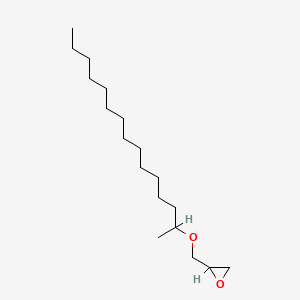 [[(Methyltetradecyl)oxy]methyl]oxirane