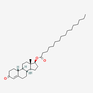 17beta-((1-Oxohexadecyl)oxy)estr-4-en-3-one