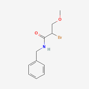 N-benzyl-2-bromo-3-methoxypropanamide