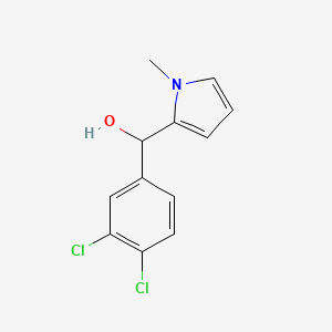 3,4-Dichlorophenyl-(1-methyl-2-pyrrolyl)methanol