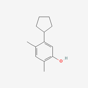 5-Cyclopentyl-2,4-xylenol