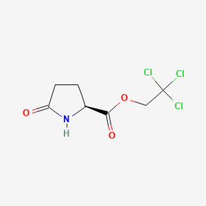 2,2,2-Trichloroethyl 5-oxo-L-prolinate