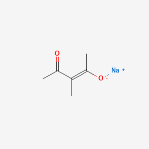 3-Methylpentane-2,4-dione, monosodium salt