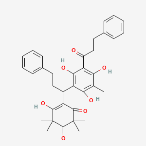 molecular formula C35H38O7 B1265305 伞房酮 A 