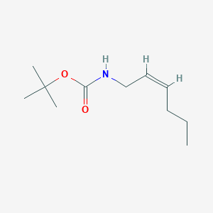 B126531 Tert-butyl N-[(Z)-hex-2-enyl]carbamate CAS No. 144019-21-6