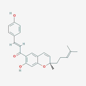 molecular formula C25H26O4 B1265312 异莱斯佩醇 