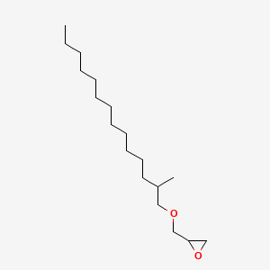 (((2-Methyltetradecyl)oxy)methyl)oxirane