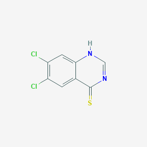 6,7-dichloro-1H-quinazoline-4-thione